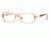 Sferoflex SF 1544 Eyeglasses Styles Top Striped Pink On Yellow Tr. Frame w/Non-Rx 53 mm Diameter Lenses, C406-5315