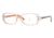 Sferoflex SF1547 SV Prescription Eyeglasses, Top Striped Pink On Yellow Tr. Frame / 52 mm Prescription Lenses, C406 5216