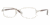 Sferoflex Eyeglasses SF2551B with No-Line Progressive Rx Prescription Lenses, Select Frame Color / Lens Diameter Gold White Frame / 51 mm Prescription Lenses