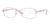 Sferoflex Eyeglasses SF2551B with No-Line Progressive Rx Prescription Lenses, Select Frame Color / Lens Diameter Light Pink Frame / 53 mm Prescription Lenses