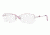 Sferoflex Eyeglasses SF2553 with No-Line Progressive Rx Prescription Lenses, Select Frame Color / Lens Diameter Light Pink Frame / 53 mm Prescription Lenses
