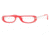 Sferoflex SF1532B SV Prescription Eyeglasses - Red Pastel Demo Lens Frame w/ 50 mm Diameter Lenses, C431-5019
