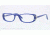 Sferoflex SF1550 Single Vision Prescription Eyeglasses C567-51 - Blue Frame, Demo Lens Lenses
