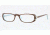 Sferoflex SF1550 Single Vision Prescription Eyeglasses C570-51 - Brown Top On Opalin Azure Frame, Demo Lens Lenses