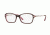 Sferoflex SF1557B Single Vision Prescription Eyeglasses C585-50 - Top Plum On Opal Pink Frame