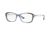 Sferoflex SF1557B Single Vision Prescription Eyeglasses, 50mm, Ivory Gradient Violet, SF1557B-C635-50-SV
