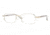 Sferoflex SF2229 #131 - Silver-Gold Demo Lens Frame