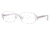 Sferoflex SF2569B Single Vision Prescription Eyeglasses 466-5216 - Palladium Frame, Demo Lens Lenses