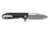 Southern Grind Penguin Folding Knife, 3.5in, CPM S90V Drop Point Plain Stonewash Blade, Black Titanium Handle, SG09030012