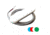 Shadow-Caster LED Lighting Courtesy Light w/2' Lead Wire - White ABS Cover - RGB Multi-Color - 4-Pack 62543
