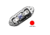 Shadow-Caster LED Lighting SCM-4 LED Underwater Light w/20' Cable - 316 SS Housing - Cool Red 62527