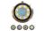 Shadow-Caster LED Lighting SCR-24 Bronze Underwater Light, Blue, Green, Multi, White, White/Blue