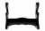 Shadow Cutlery Double Sword Stand Premium Piano Black Finish w/Red Felt, Black, 2 LB SH9020