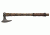 Shadow Cutlery Vikings - Axe of Ragnar Lothbrok - Standard Edition, Brown/Silver, 2.4LB SH8000