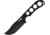 Shadow Tech Shadow Series Fixed Knife, Bowie, Black Finish, Plain Blade STK076
