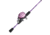 Shakespeare Amphibian Camo Spincast Combo, 3.5/1, 5, 5ft. 6in. Rod Length, Medium Power, 2 Pieces Rod, Pink, AMPCAMSCPCBO