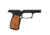 Sharps Bros. Sig P365X/P365XL Pistol Grip Module, Black Anodize W / Cherry, SBGM01-G2