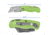 Sheffield Lock Back Utility Folding Knife, 3.5in, Green, 12615