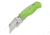 Sheffield Lock Back Utility Folding Knife, 3.5in, Green, 12615