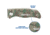 Sheffield Quick Change Lock Back Utility Folding Knife, 6.5in, ABS Handle, Camo, 12131