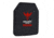 Shellback Tactical Prevail Series SAPI Sized Stand Alone Level III+ Hard Armor Plate, Black, Small, SBT-H3101-SAPI-SM