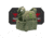 Shellback Tactical Rampage 2.0 Active Shooter Kit with Level IV Model 4S17 Armor Plates, Ranger Green, One Size, SBT-9031-4S17-RG