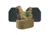 Shellback Tactical Skirmish Body Armor Kit with Level III+ Model P5mmSAO Plates, Coyote, One Size, SBT-9020-P5MM-CT
