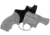 Shield Arms Revolver Optic Conversion R.O.C., Fits S&amp;W 442/642/432/43C/351C, RMSc Footprint, Aluminum Construction, Anodized Finish, Black, Includes Mounting Hardware, SA-ROC-442-RMSC,