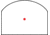 RMSsc Reflex Mini Sight Sub-Compact 1x 17.35x14.35mm Reflex Red Dot Sight, 4 MOA Dot Reticle, Black