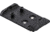 Shield Sights Glock MOS Ultra Slim Mounting Plate, Black, 2x1x0.25 in, MNT-MOS-SMS/RMS