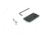 Shield Sights SIG Sauer P320 Optics Ready Low Pofile Slide Mount, Black, MNT-P320-SMS/RMS