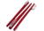 Shooter's Choice AP Brushes, 3 Pack, White/Red, SHF-316R-3