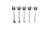 Shootsteel .5/.75/1/1.5/2in Rimfire KYL Rack, Gray, One Size, 1393554915375