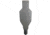Shootsteel Inc. Evil RoyAR Target System - 3/8" AR550 9.6"x20" Silhouette Target Only, 1073054449711