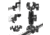 Shop-Akaso Dual-Ball Crab Clamp Handlebar Mount, SYAC0145-BK
