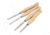 Shop Fox 4 pc. HSS Beading Lathe Chisel Set D3781