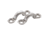 Shoreline Marine Eye Strap Nyln Blk 6pk-w/scrws SL92003