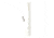 Shoreline Marine Rod Holder Singl Basic White Tube, SL91357