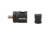 Shrewd Quick Disconnect Matte Black Straight, Black 86819