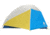 Sierra Designs Meteor 4 Person Tent, Light Blue/Yellow, 4 Person, 40155119