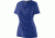 Sierra Designs Short Sleeve Crossover Shirt - Women's-Royal Blue-X-Small