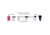 Sierra International Ado 4000 Complete Fuel Line Assembly - Suzuki, 6 With Dual Fuel Connectors, Silver, 18-8035EP-1