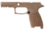 SIG SAUER P320 9/40/357 Carry Grip Module Assembly, Coyote, Small, GRIP-MOD-CA-943-SM-COY