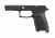SIG SAUER P320 9/40/357 Carry Grip Module Assembly, Black, Medium, GRIP-MOD-CA-943-M-BLK