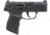 SIG SAUER P365 Mic Comp Semi Auto Pistol with Manual Safety, 9mm Luger, 3.1 in Barrel