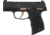 SIG SAUER P365 Rose Semi Auto Pistol with Manual Safety, 380 Auto, 3.1 in Barrel