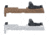 Sig Sauer XSeries 3.6in Slide Assemblies, Coyote Tan, White