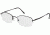 Sightline 6002 Bifocal Prescription Eyeglasses, Black Frame, SLR6002BK100BI