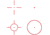 SightMark Ultra Shot R-Spec 1x 33x24 mm Reflex Red Dot Sight, 5 MOA dot, 3 MOA dot with 50 MOA circle, 3 MOA dot with 50 MOA crossshair, 3 MOA dot with 30 MOA circle/crosshair (subtensions total 50 MOA), Black, SM26041