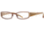 Calligraphy Collections Rowling SESC ROWL00 Eyeglass Frames - Light Brown SESC ROWL005135 BNL